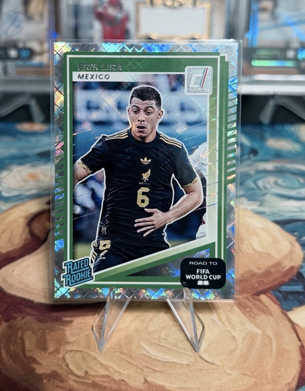 Panini Donruss Road to FIFA World Cup 2025-26 Erik Lira Mexico #212 RC