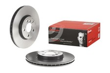 2x BREMBO Bremsscheibe PRIME LINE - UV Coated 09.C350.11 für BMW X1 COUNTRYMAN