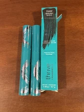 Lot Of 2 Thrive Causemetics Liquid Lash Mascara 10.7g Brown Black Crystal
