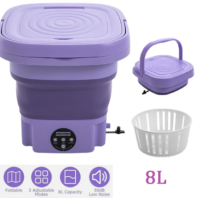 #ad #ad Portable Washing Machine Mini Washer Foldable Washer and Spin Dryer Small Travel $23.98