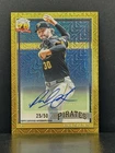 2026 Topps Series 1 Paul Skenes Chrome Silver Pack Auto Gold 01/50 Bookend