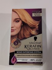 Schwarzkopf Keratin Color Permanent Hair Dye 11.7 Apricot Blonde - New In Box