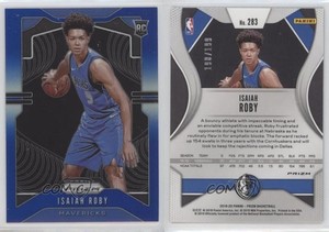 2019-20 Panini Prizm Rookie Blue Prizm /199 Isaiah Roby #283 Rookie RC