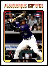 2024 Coco Montes Choice Rookie Minor League Card Albuquerque Isotopes. rookie card picture