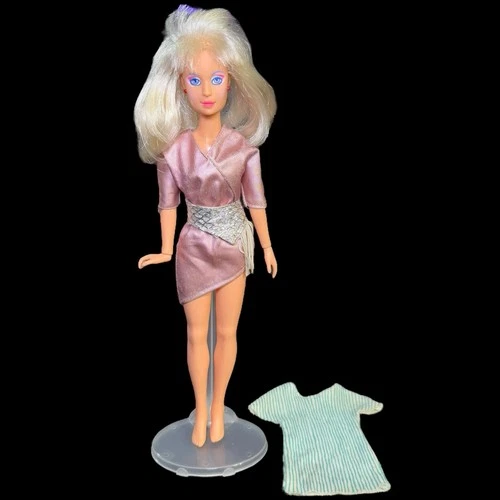 Jerrica Jem & Holograms Doll Light Up Earrings 1980s Hasbro WORKS INCOMPLETE