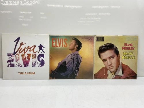 Elvis Presley Vinyl Records Lot of 3
