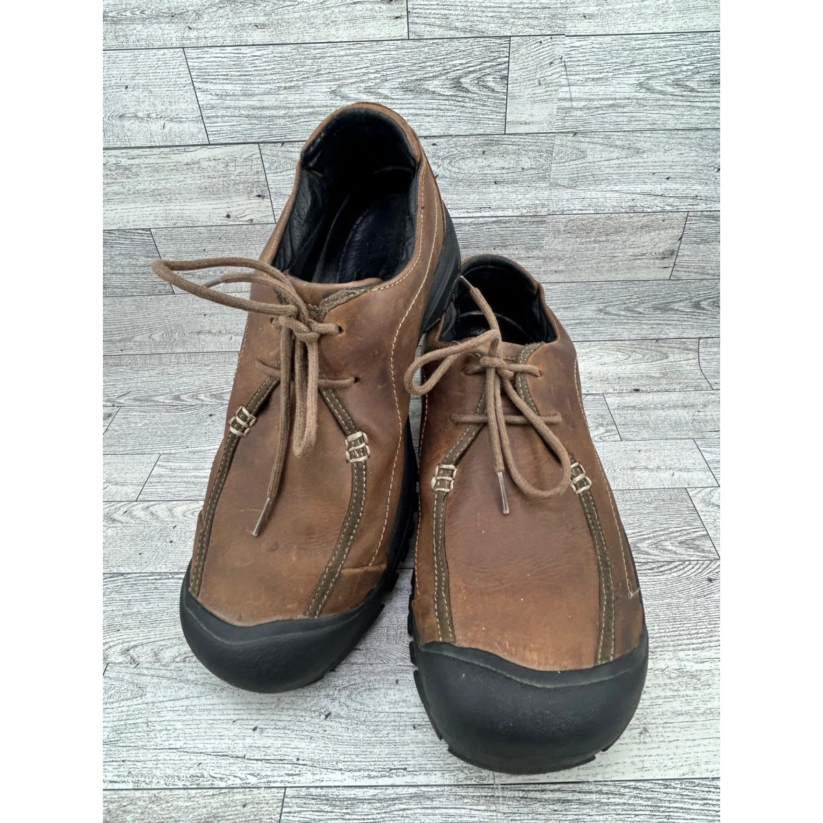 KEEN Austin Homme – Chaussure Oxford En Cuir Résistant à L’Eau, Confort Urbain Et Soutien Durable