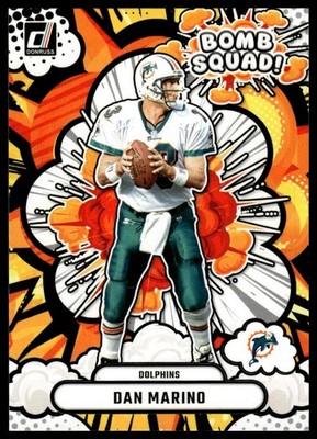 2025 Donruss #BS-DMO Dan Marino Bomb Squad