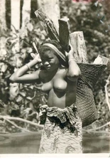 CONGO  " a travers le Congo "  FEMME MAYUMBE
