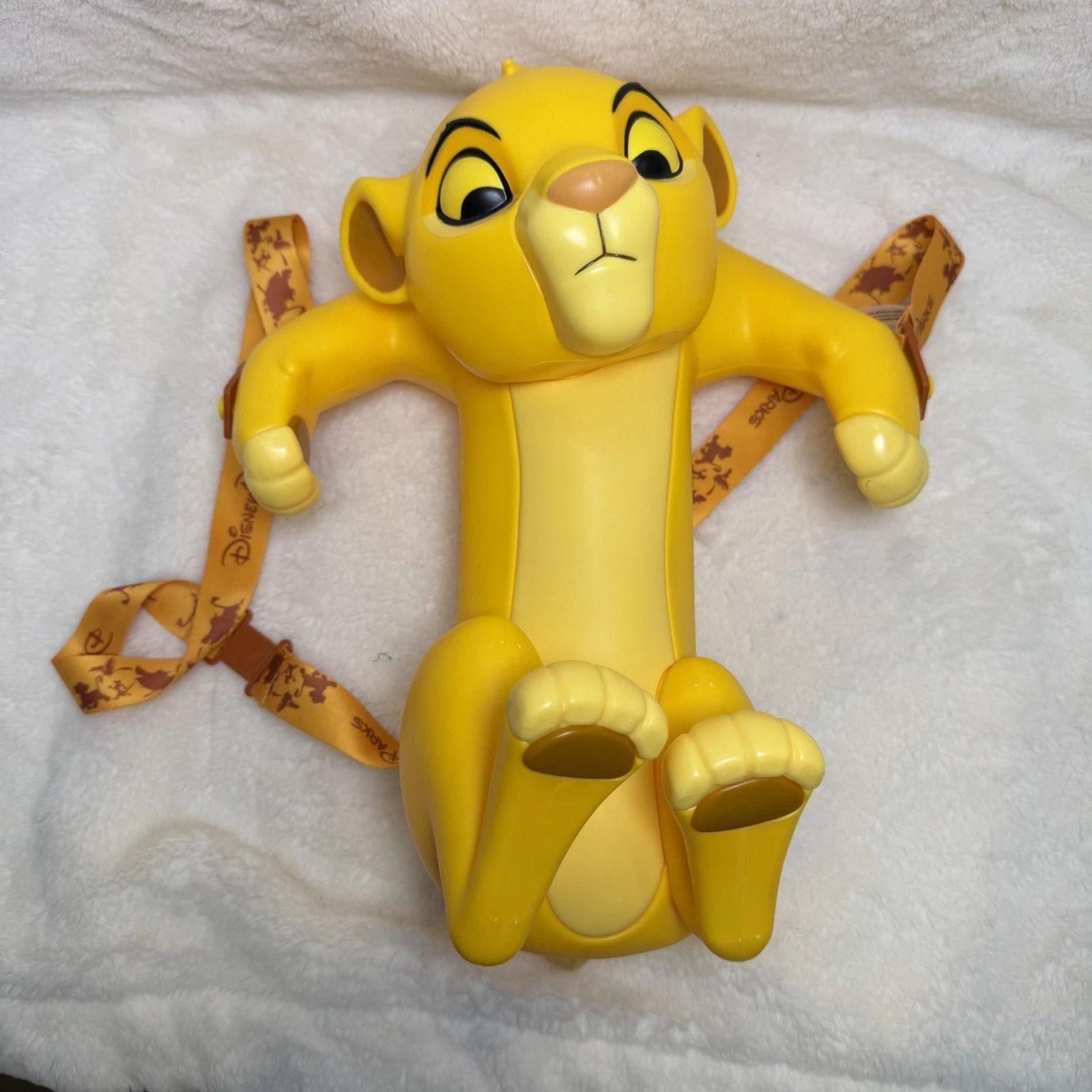 Cubo de palomitas de Simba bebé (El Rey León) de Disney Parks con correa – Animal Kingdom