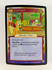 Cider Stand #f42 Foil - Absolute Discord, My Little Pony CCG (2015) Applejack