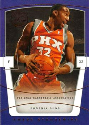 2003-04 Flair Final Edition #41 Amare Stoudemire Phoenix Suns HOF