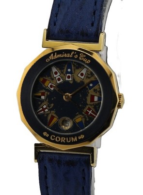 CORUM Admiral`s Cup Lady 18k Gold / Edelstahl 27mm QUARZ 39.610.31 FULLSET 1993
