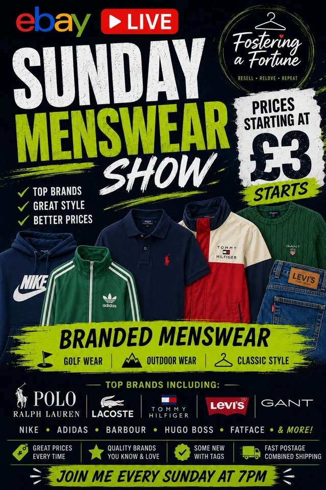 Sunday Menswear Show - Sportswear & Premium Brands