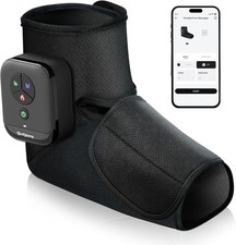 Cordless Foot and Ankle Massager Air Compression Heat Therapy Circulation