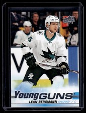 2019-20 Upper Deck Series 1 Young Guns Lean Bergmann. Rookie #245