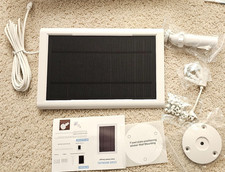 Solar Panel for Ring Camera 2nd Generation Dustproof Waterproof 5W Solar Panel