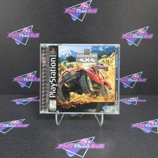 TNN Motorsports Hardcore 4x4 PS1 PlayStation 1 Complete  - 1 Year Warranty EX ..