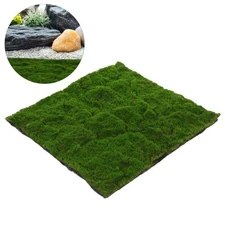 2 Pcs Simulation Grass for Garden Patio Artificial Moss Lawn Mat