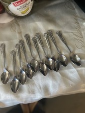 Oneida set 11 stainless  steel. Tea Spoons