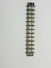 Cinch Double Row Terminal Strip 12 Position 16 AWG 15 Amp 250V