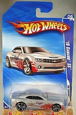 2010 Hot Wheels #74 HW Garage 6/10 ‘10 CAMARO SS Gray Variation Indianapolis 500