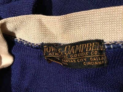 トップス 40~50s LOWE & CAMPBELL Vintage 40s/50s Lowe and Campbell Wool School Sweater Letter