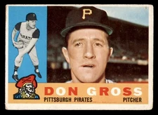 1960 Topps Baseball #284 Don Gross VG *d2