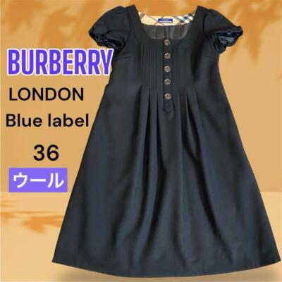 Burberry Blue Label Knee-Length Dress Nova check Black 36/S