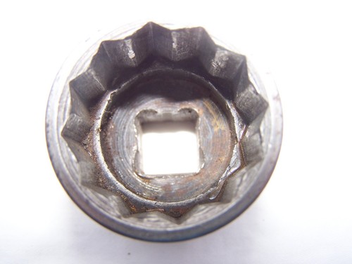 Vintage Craftsman 1-1/16" BE socket, 1/2" drive, 12-point, - Picture 6 of 6