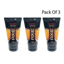 AXE Energizing Face Wash For Ultra Smooth Skin 5 Fl Oz (Pack Of 3)