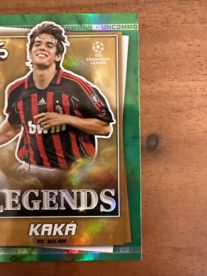 KAKA 2023 Topps UEFA Superstars Uncommon Green #198 Soccer AC
