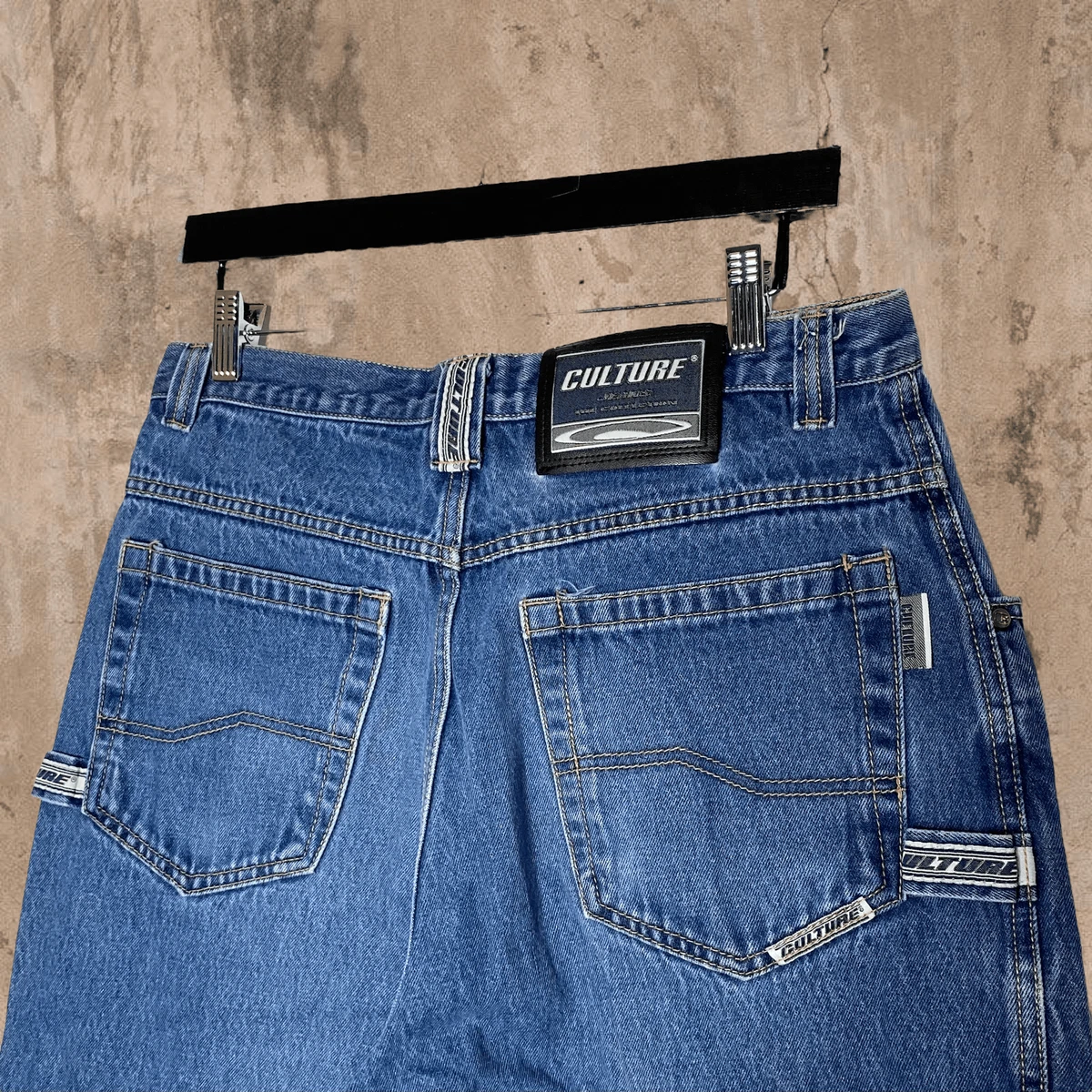 Vintage Culture Skate Jeans 34x32 Carpenter Style Double Side Loop Baggy Fit Y2K