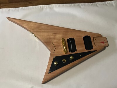 2024 China Jackson JS32T RR Rhoads V Natural Guitar Body Floyd Ready