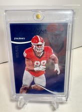 2023 Prestige Rookies Xtra Points Blue #344 Jalen Carter 270/399 eagles.