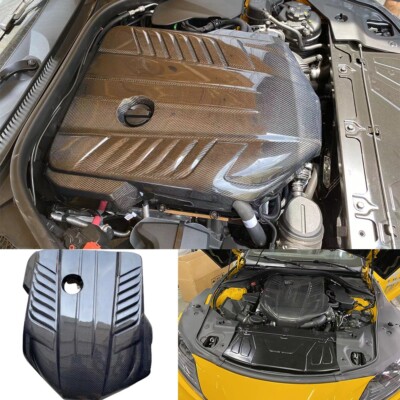Carbon Fiber Motorhaubenabdeckung für Toyota Supra A90 A91 2019-2022