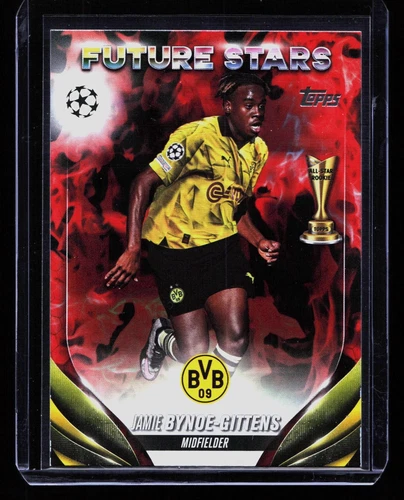 Jamie Bynoe-Gittens 2023-24 Topps UEFA #187 Borussia Dortmund