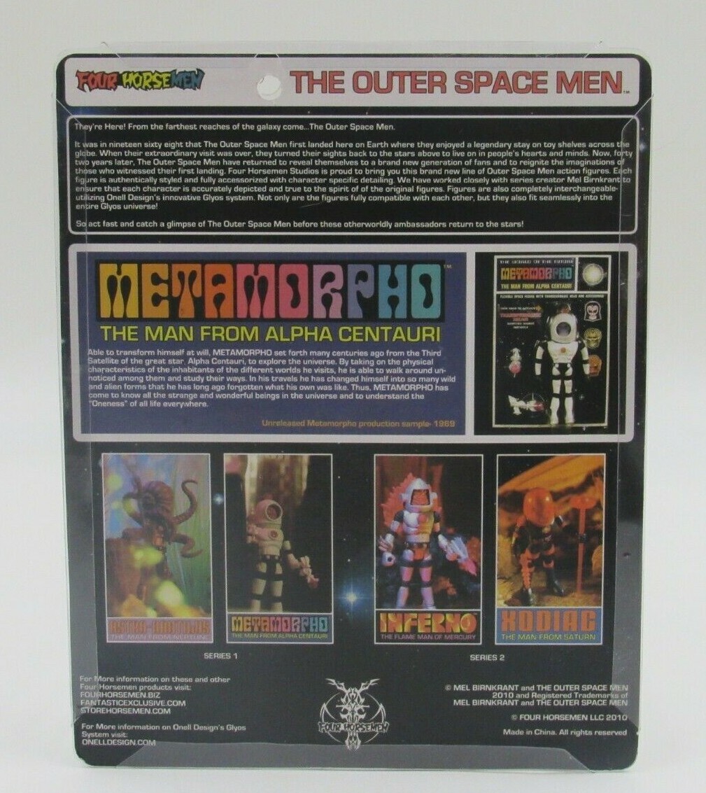 The Outer Space Men Metamorpho The Man from Alpha Centauri Four