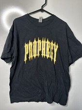 Drake Graphic T Shirt Black Short Sleeve Size XL “prophecy” 777