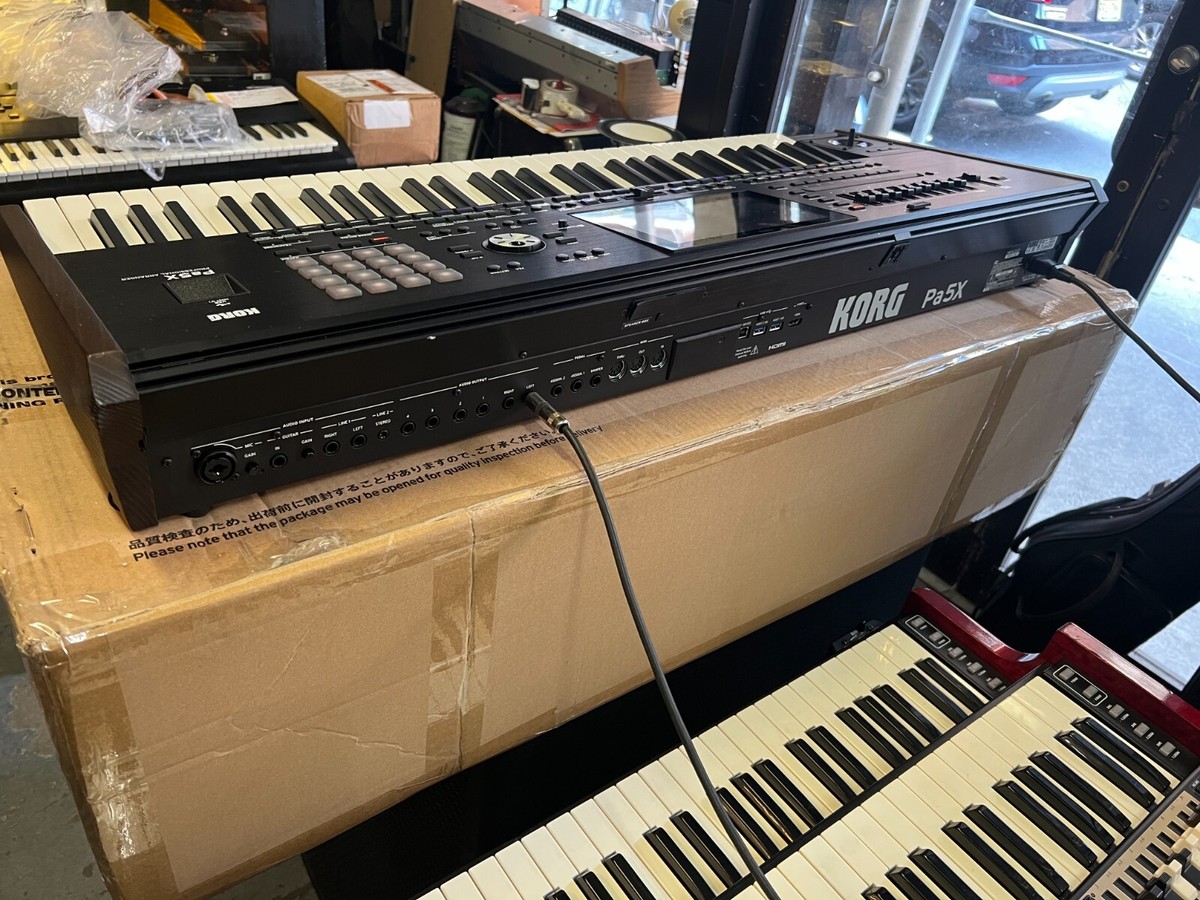 Korg PA5X 61 Key keyboard PA5X61 /Arranger PA 5X v1.20 in Korg PA5X 61 Key keyboard PA5X61 /Arranger PA 5X v1.20 in
