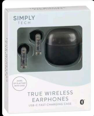 Simply Tech True Wireless Earbuds Bluetooth 5.3 für iOS & Android