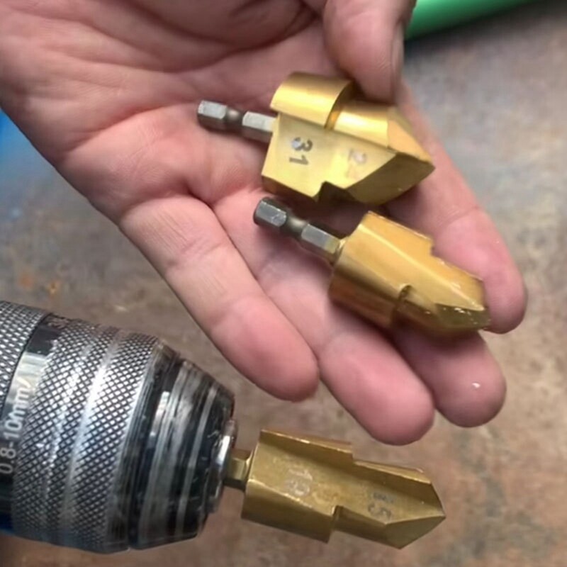 Upgraded PPR Lifting Drill Bits, Water Pipe Hole Expander, 4/6 Water