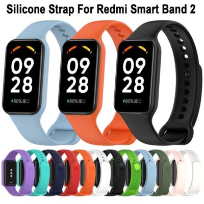 Wrist Strap Sport Bracelet Replacement Silicone Strap For Redmi Smart Band 2