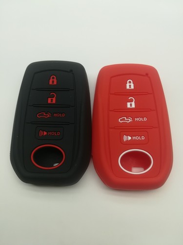 2*Silicone Fob Remote Key Cover For 2022 2023 2024 TACOMA Toyota - Foto 14