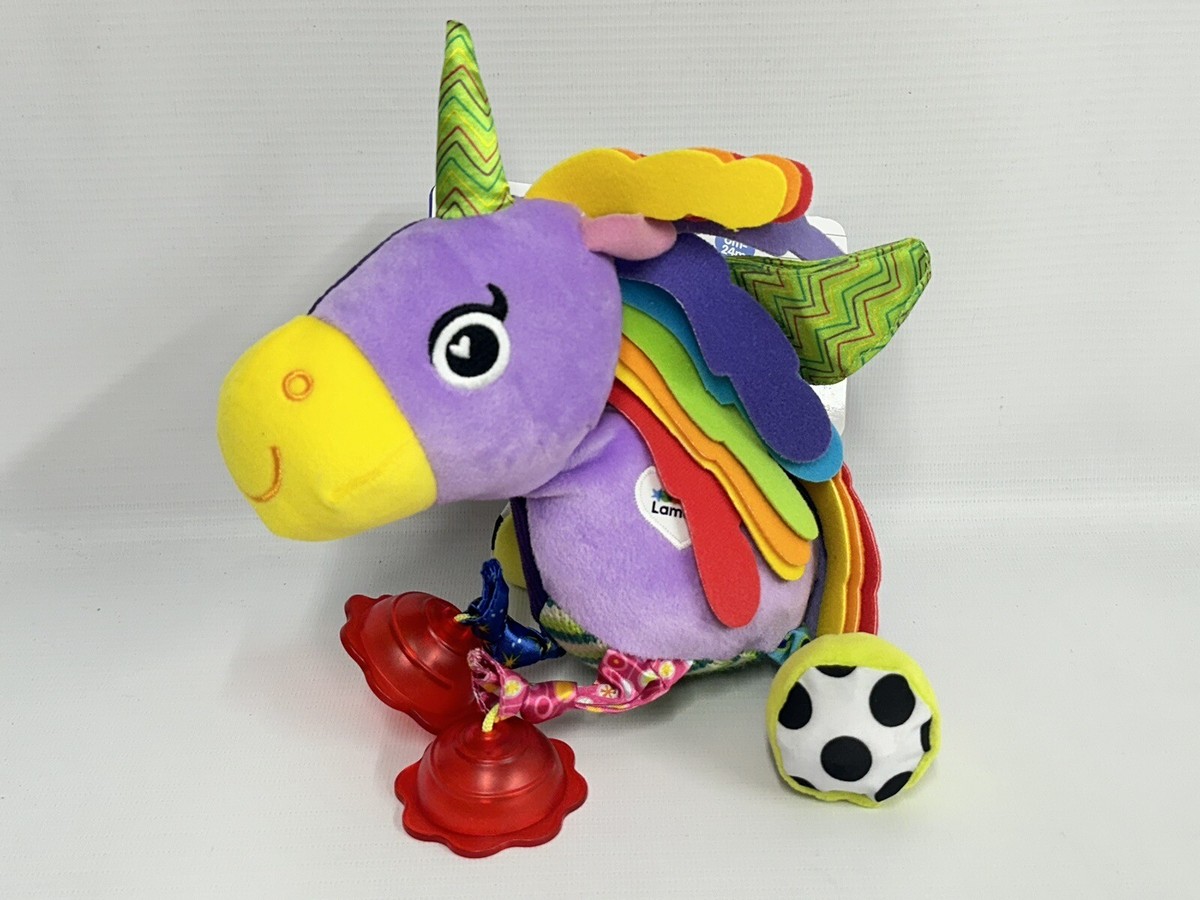 Lamaze Play Grow Tilly Twinklewings Development Clip on Pram Soft Toy  Unicorn