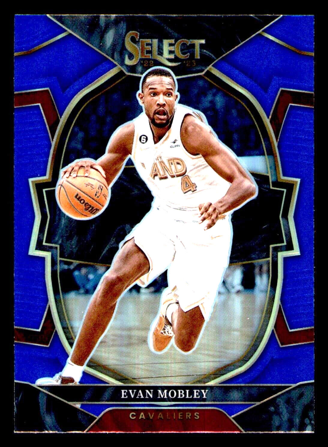 2022-23 Select Evan Mobley Blue Prizm #44 - Cleveland Cavaliers