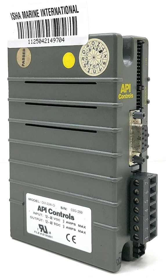 API Controls DM-224i-O Microstepper DM-224I-O 12-48 VDC 3 Amp - Image 2 of 4