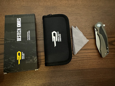 Bestech Knives Pterodactyl / Titan / S35VN / Kreamik Kugellager / Bronze