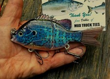 5" Jointed Fishing Lure Bait Pike Swimbait Walleye fantail Musky bass bluegill