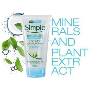 simple face gel